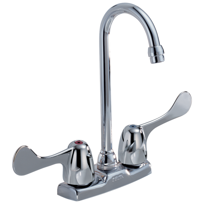 Delta 2171LF-WBHHDF Two Handle Blade Bar/Prep Faucet