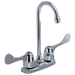 Delta 2171LF-WBHHDF Two Handle Blade Bar/Prep Faucet