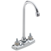 Delta 2172LF-LHP Classic Two Handle Bar / Prep Faucet - Less Handles