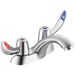 Delta Commercial 21C: Two Handle Centerset Bathroom Faucet - Less Pop-Up