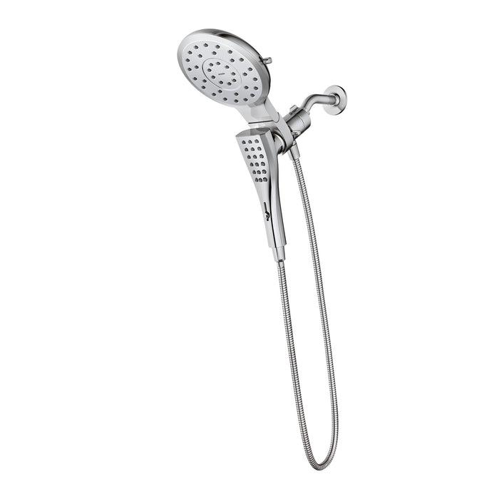 Moen Verso 220C3EP Infinite 7" Diameter Spray Head Standard With Handshower
