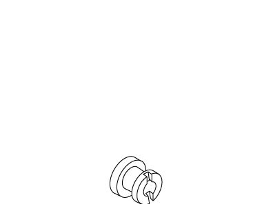 KOHLER K-22212 Disc Holder, Hot