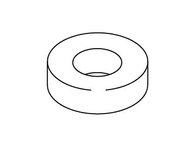 KOHLER K-22506 Washer, .185 X .615