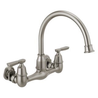 Delta Corin: Two Handle Wall Mounted Kitchen Faucet