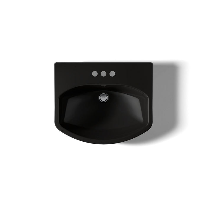 KOHLER K-2362-4-7 Black Black - Top Square