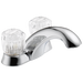 Delta 2502LF Classic Two Handle Centerset Lavatory Faucet