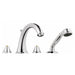 Grohe 25073 Kensington Four-Hole Roman Bathtub Faucet with Handshower