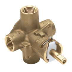 Moen 2510 M-Pact Posi-Temp ips connection includes pressure balancing