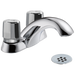 Delta 2517LF-HDF Two Handle Metering Faucet