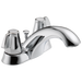 Delta Delta Classic: Two Handle Tract-Pack Centerset Bathroom Faucet