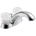 Delta 2522LF Classic Two Handle Centerset Lavatory Faucet
