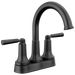Delta Saylor 2535 Two Handle Centerset Bathroom Faucet - Matte Black