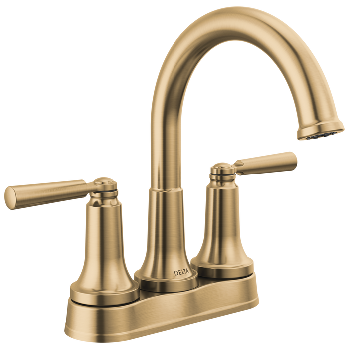 Delta Saylor 2535 Two Handle Tract-Pack Centerset Bathroom Faucet - Champagne Bronze