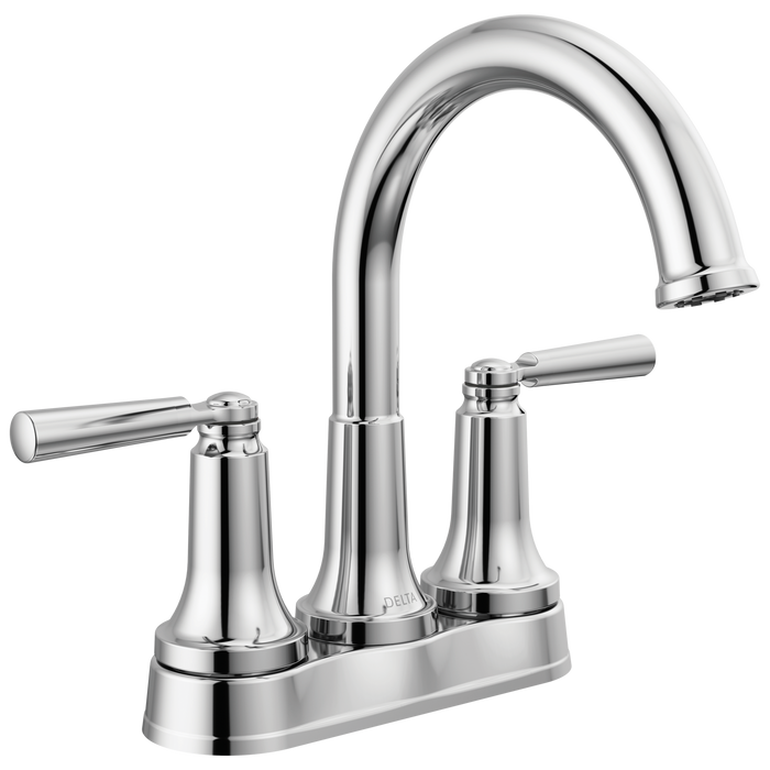 Delta Saylor 2535 Two Handle Tract-Pack Centerset Bathroom Faucet - Chrome