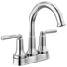 Delta Saylor 2535 Two Handle Tract-Pack Centerset Bathroom Faucet - Chrome