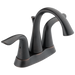 Delta Delta Lahara: Two Handle Tract-Pack Centerset Bathroom Faucet