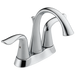 Delta Delta Lahara: Two Handle Tract-Pack Centerset Bathroom Faucet