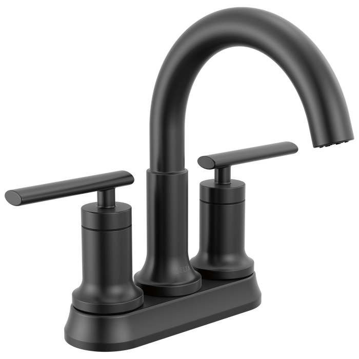 Delta Altado 25442 Two Handle Centerset Bathroom Faucet - Matte Black