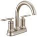 Delta Altado 25442 Two Handle Centerset Bathroom Faucet - Stainless