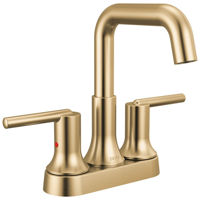 Delta Trinsic 2554 Centerset Bathroom Faucet - Champagne Bronze