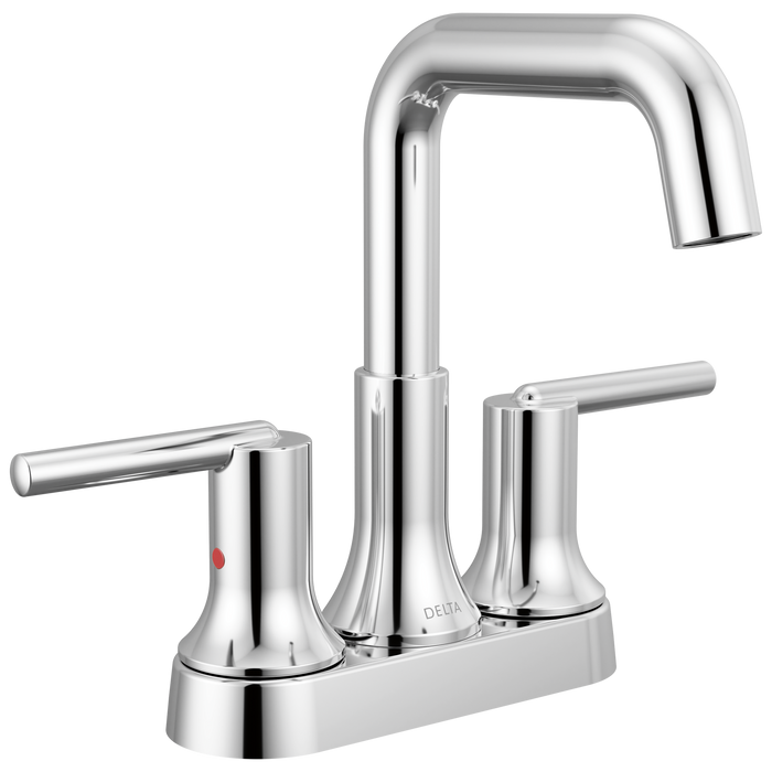 Delta Trinsic 2554 Centerset Bathroom Faucet - Chrome