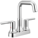 Delta Trinsic 2554 Centerset Bathroom Faucet - Chrome
