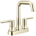 Delta Trinsic 2554 Centerset Bathroom Faucet - Polished Nickel