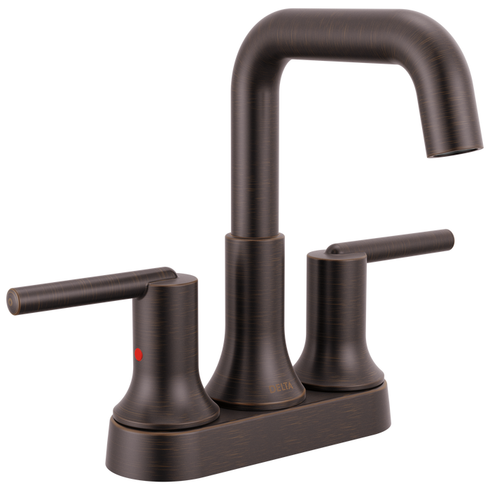 Delta Trinsic 2554 Centerset Bathroom Faucet - Venetian Bronze