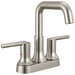 Delta Trinsic 2554 Centerset Bathroom Faucet - Stainless