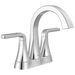 Delta Lineax 2562LF Two Handle Centerset Bathroom Faucet - Chrome