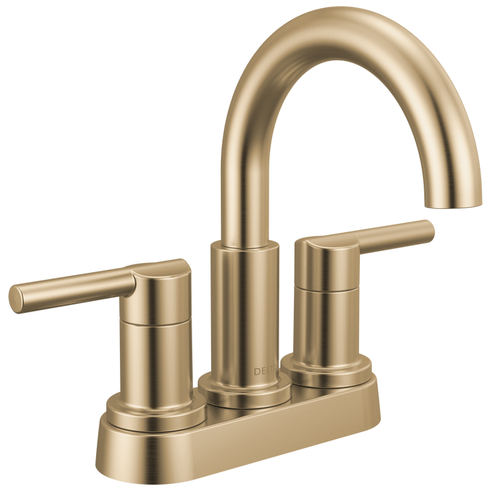 Delta Nicoli 25849LF Two Handle Centerset Bathroom Faucet - Champagne Bronze