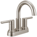 Delta Nicoli 25849LF Two Handle Centerset Bathroom Faucet - Stainless