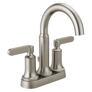 Delta Alux: Two Handle Centerset Bathroom Faucet
