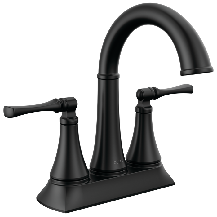 Delta Archdale 25798LF Two Handle Centerset Bathroom Faucet - Matte Black