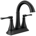 Delta Archdale 25798LF Two Handle Centerset Bathroom Faucet - Matte Black