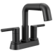 Delta Nicoli 25849LF Two Handle Centerset Pull-Down Bathroom Faucet - Matte Black