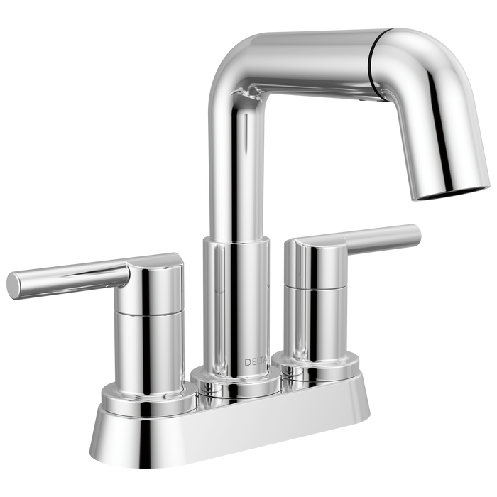 Delta Nicoli 25849LF Two Handle Centerset Pull-Down Bathroom Faucet - Chrome