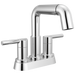 Delta Nicoli 25849LF Two Handle Centerset Pull-Down Bathroom Faucet - Chrome