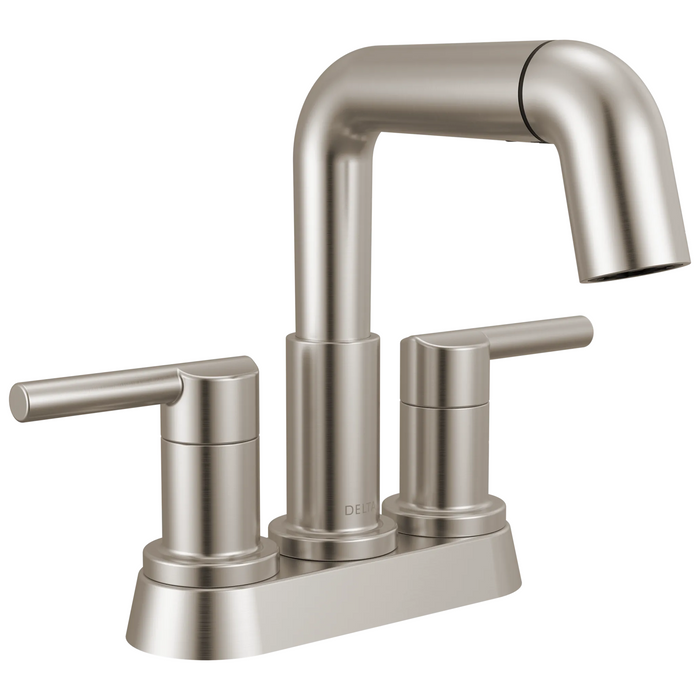 Delta Nicoli 25849LF Two Handle Centerset Pull-Down Bathroom Faucet - Stainless