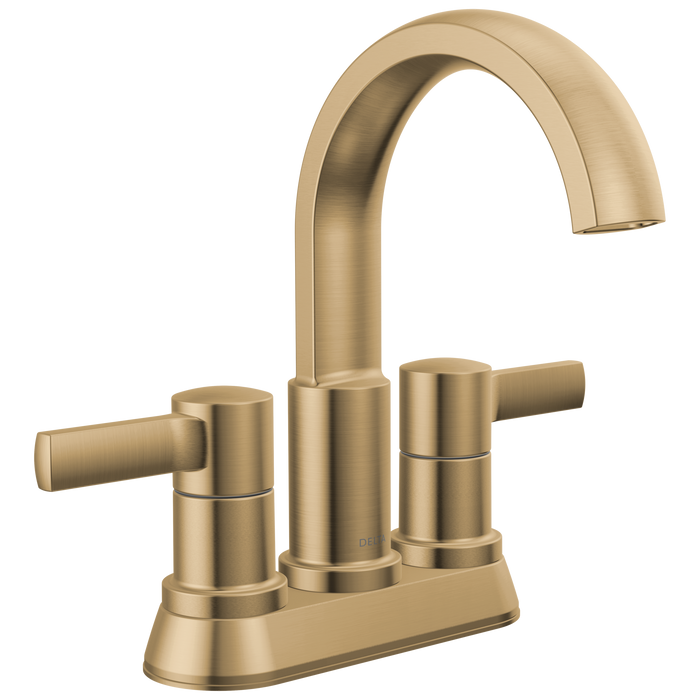 Delta Albion 25855LF Two Handle Centerset Bathroom Faucet - Champagne Bronze