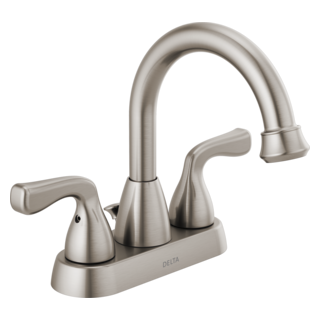 Delta Foundations: Two Handle Centerset Bathroom Faucet Stackout