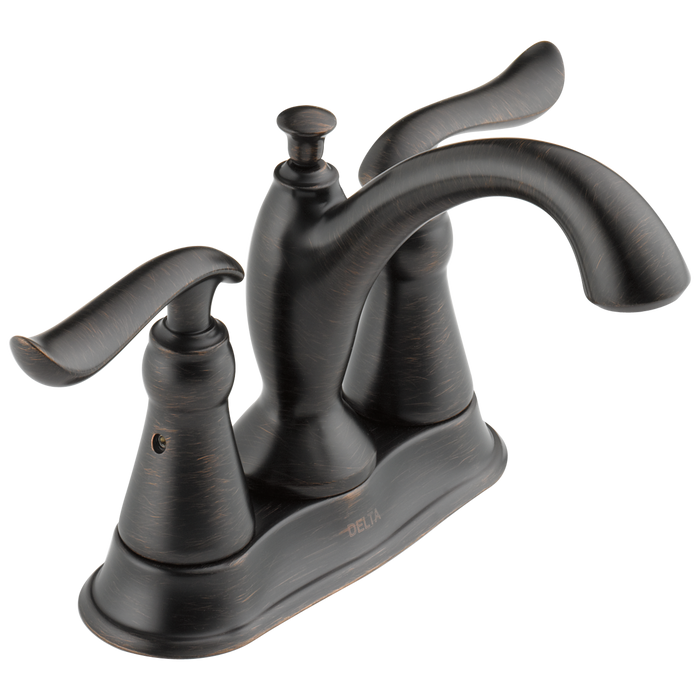 Delta Delta Linden™: Two Handle Tract-Pack Centerset Bathroom Faucet
