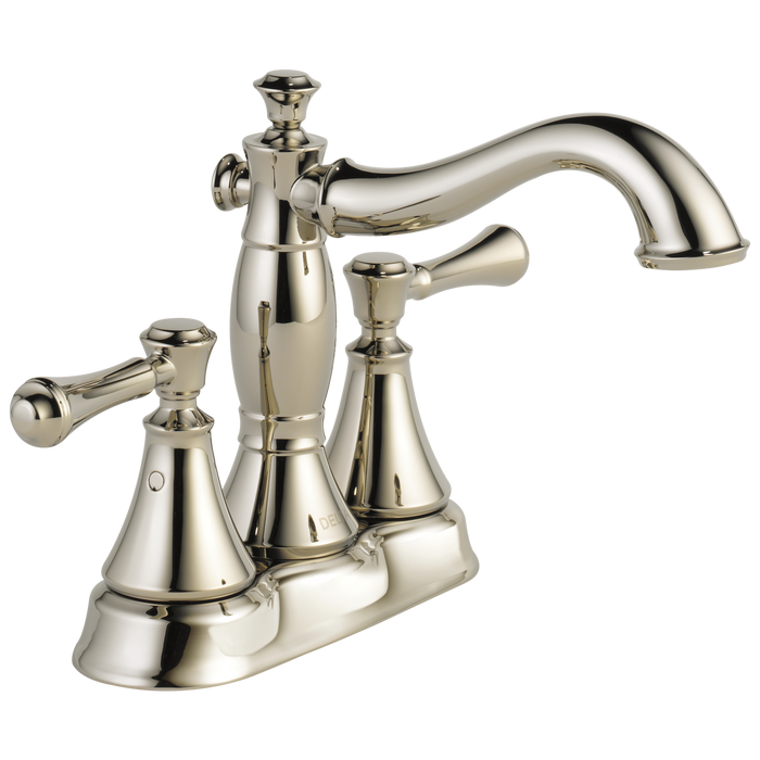 Delta 2597LF-MPU Cassidy Two Handle Centerset Lavatory Faucet - Metal Pop-up