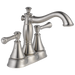 Delta 2597LF-MPU Cassidy Two Handle Centerset Lavatory Faucet - Metal Pop-up