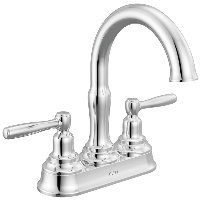Delta Roe 25985LF Two Handle Centerset Bathroom Faucet - Chrome
