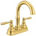 Delta Roe 25985LF Two Handle Centerset Bathroom Faucet - Brushed Gold