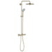Grohe 26128 Euphoria 260 2.5 GPM Shower System with Multi Function Shower Head, Slide Bar, Hand Shower and 17-3/4 Inch Swivel Shower Arm