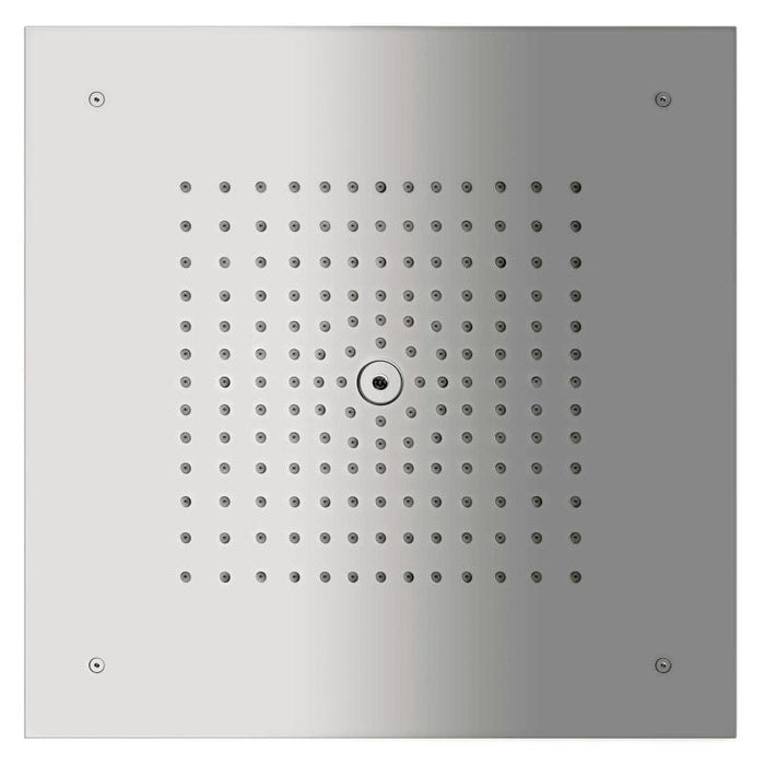 hansgrohe 26253001 Raindance 2 GPM Single Function Square Rain Shower Head Only Less Rough-In