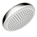 hansgrohe 26578401 Crometta 2 GPM Single Function Shower Head with Quick Clean and Eco Right Technologies in Chrome/White