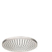 hansgrohe 26724821 Crometta 2 GPM Single Function Rain Shower Head with Quick Clean and Eco Right Technologies in Brushed Nickel